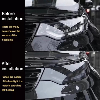 Folie de protecție pentru faruri din TPU pentru faruri LED — Compatibilă cu toate modelele