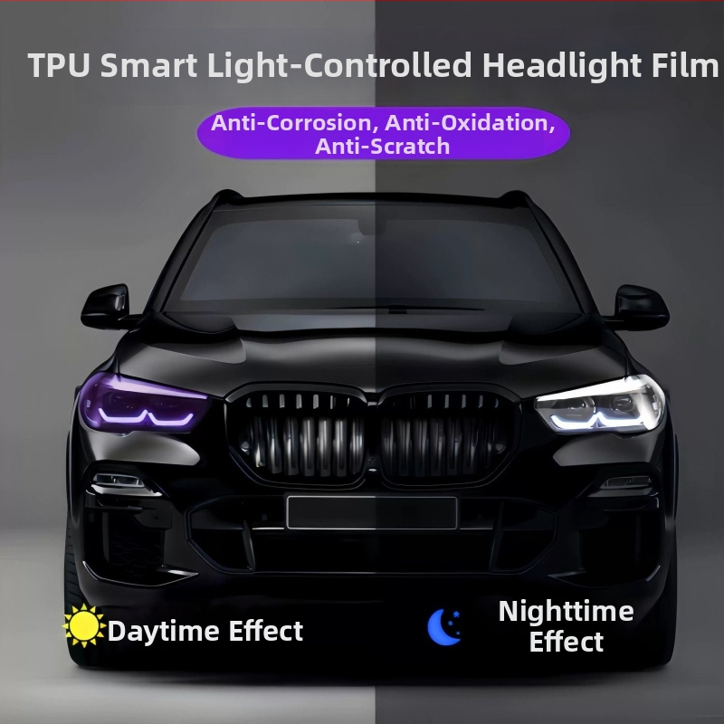 TPU apsauginė plėvelė LED žibintams – suderinama su visais modeliais