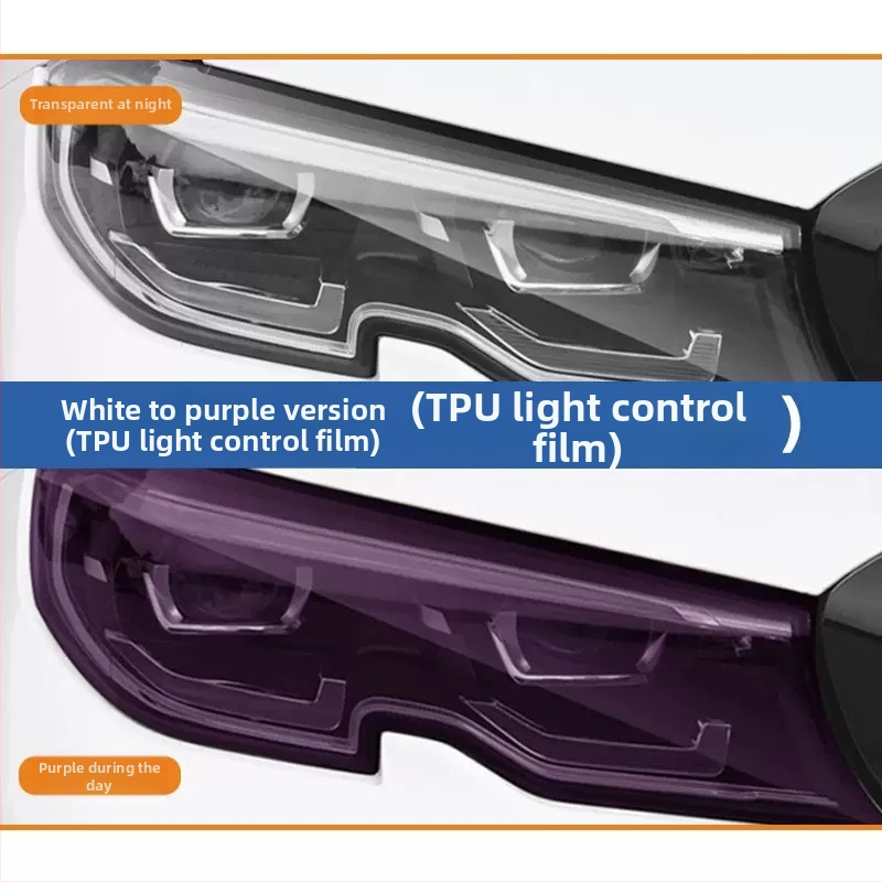 TPU aizsargfolija LED lukturiem — savietojama ar visiem modeļiem