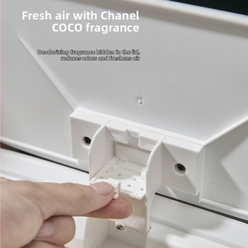 Indukcinio atidarymo šiukšlių dėžė, plastikas, talpa >12 L, ilga cilindrinė forma, namų naudojimui