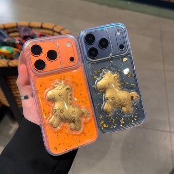 Husă pentru iPhone, bază de adeziv, antișoc, rezistentă la uzură și la cădere, prelucrare prin presare la cald, compatibilă cu iPhone 11–17