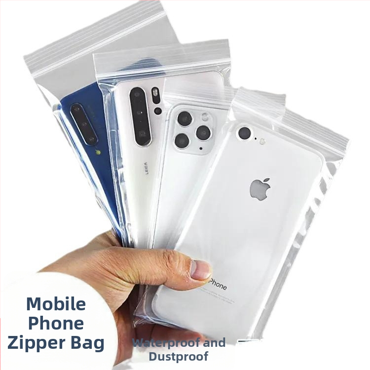 Mobilo tālruņa soma, caurspīdīgs dizains, universāls stils, Materiāls: Cits; Pārstrāde: Karsto presēšana