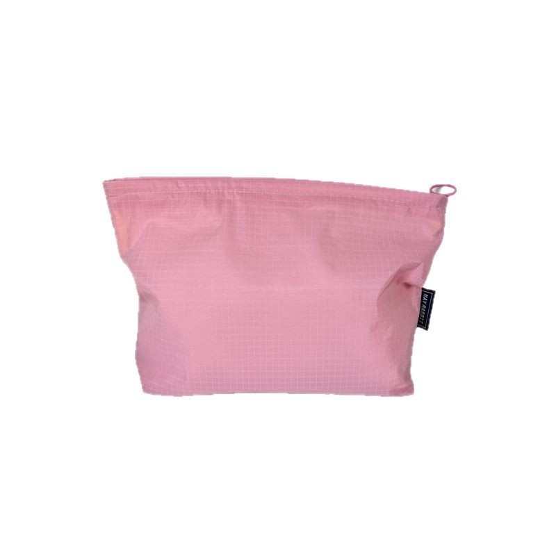 MAYRABBIT Najlonska kozmetička torbica s kariranim uzorkom – prenosni putni organizator, velika kapaciteta, vodootporan unutarnji pretinac, podstava od poliestera, gradski minimalistički stil (Proljeće 2025)