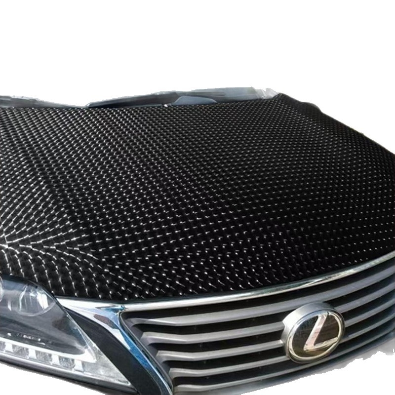 Automobilio vidaus filmas su 3D Cat Eye efektu ir anglies pluošto tekstūra (PVC; Aukštos temperatūros atsparumas; 2 metų garantija)