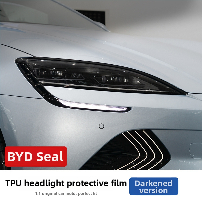 Ochranný film na svetlá BYD Seal – TPU, protiškrabavý, prispôsobiteľný