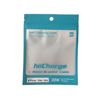 MATT ZIP-LOCK zacskó kábelekhez, fülhallgatókhoz és ékszerekhez — testreszabható zárási hossz, új anyag, ajándékcsomagolás, márka Guest First