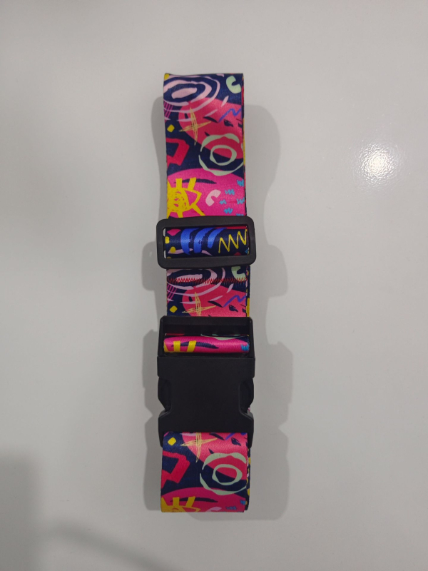 Centură pentru bagaje, seria Largă, poliester, primăvara 2022