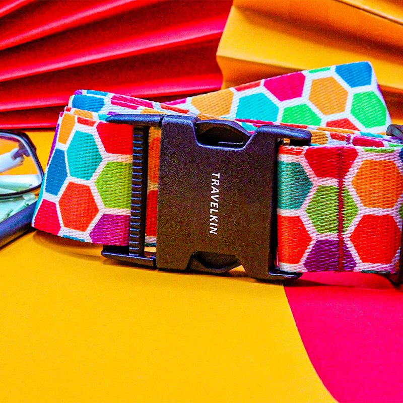 Centură pentru bagaje, seria Largă, poliester, primăvara 2022