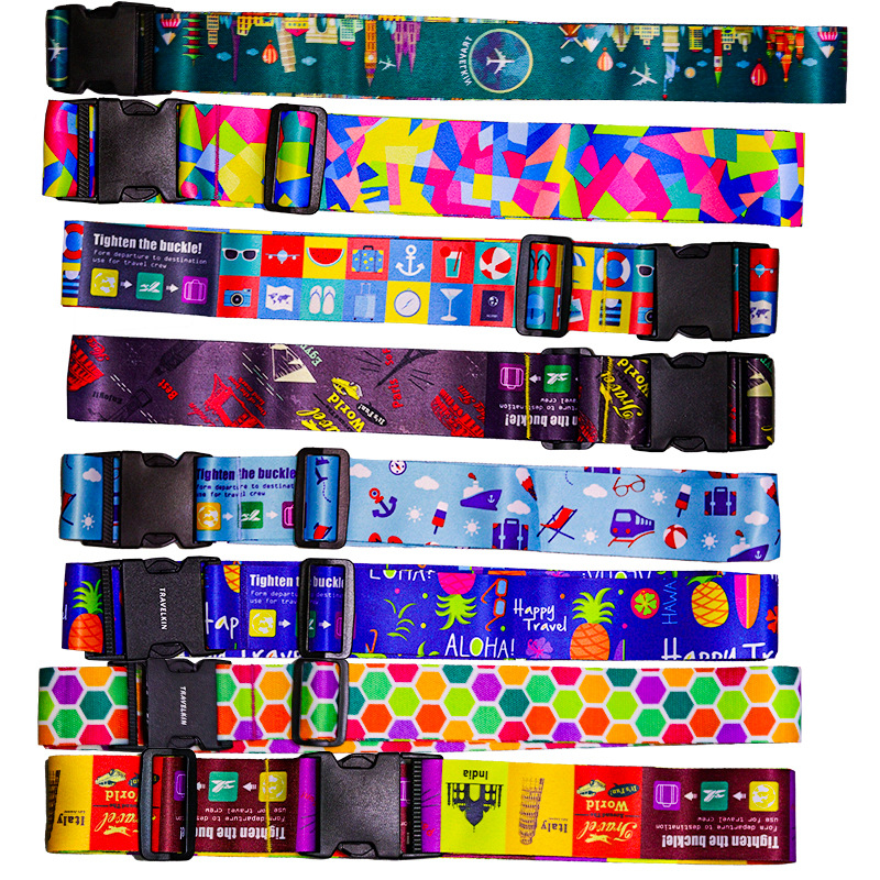 Centură pentru bagaje, seria Largă, poliester, primăvara 2022