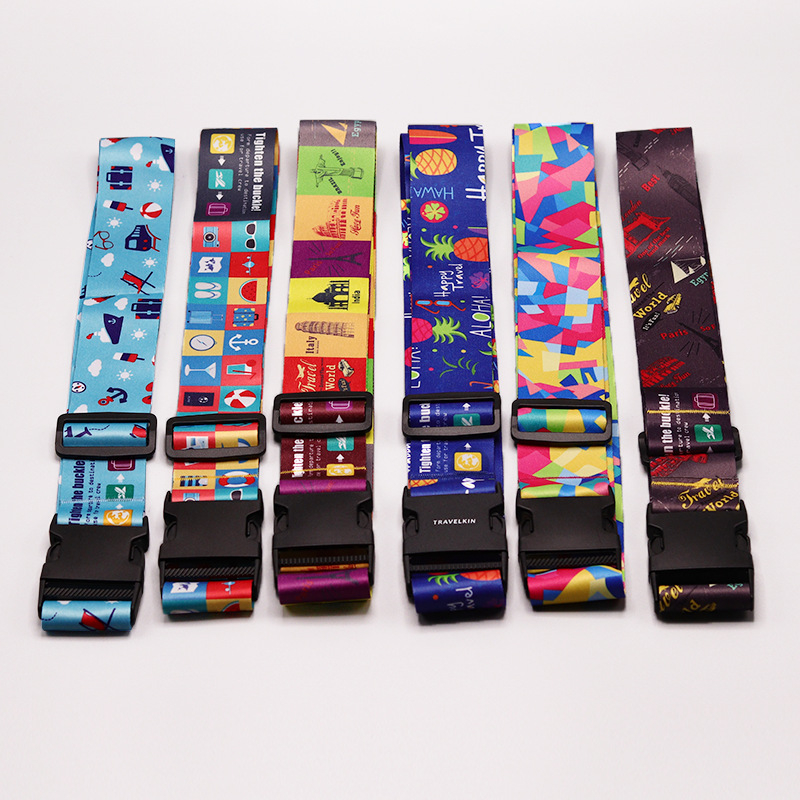 Centură pentru bagaje, seria Largă, poliester, primăvara 2022