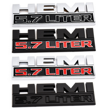 RAM1500/2500 dekorativni HEMI 5.7 ABS logotip, prilagodljiv, samoljepljiv, ugradnja, uzorak kao na slici