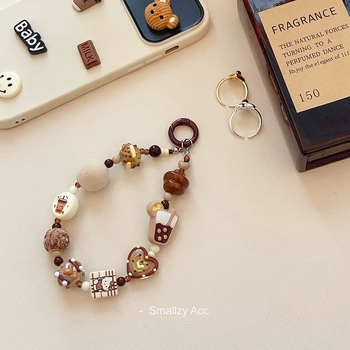 Lanyard pentru telefon mobil unisex din rășină, cu cordon din nailon și cataramă metalică