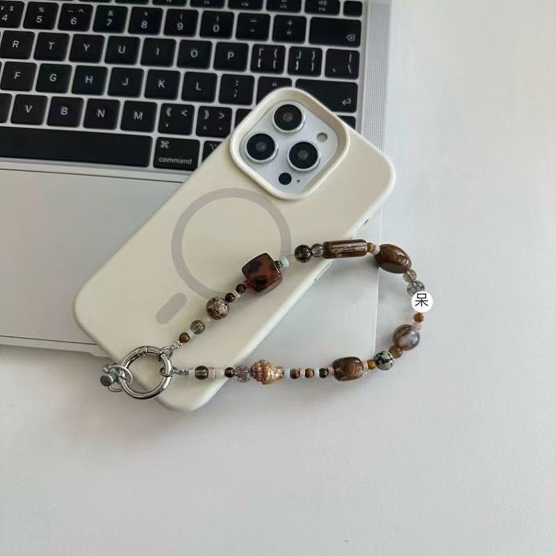 Lanyard pentru telefon cu design inovator în stil chinezesc retro, realizat manual din sfoară PVC, cataramă metalică