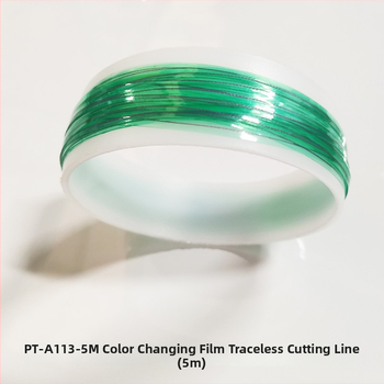 DTBD Automobiļu krāsu maiņas filmas uzklāšanas rīks – bez atstājumiem griežamā līnija, polimēru šķiedru lente, 1 komplekts