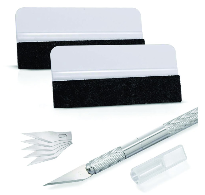 KNS Instrument de finisare a muchiilor foliei auto — plastic, set de 5 piese