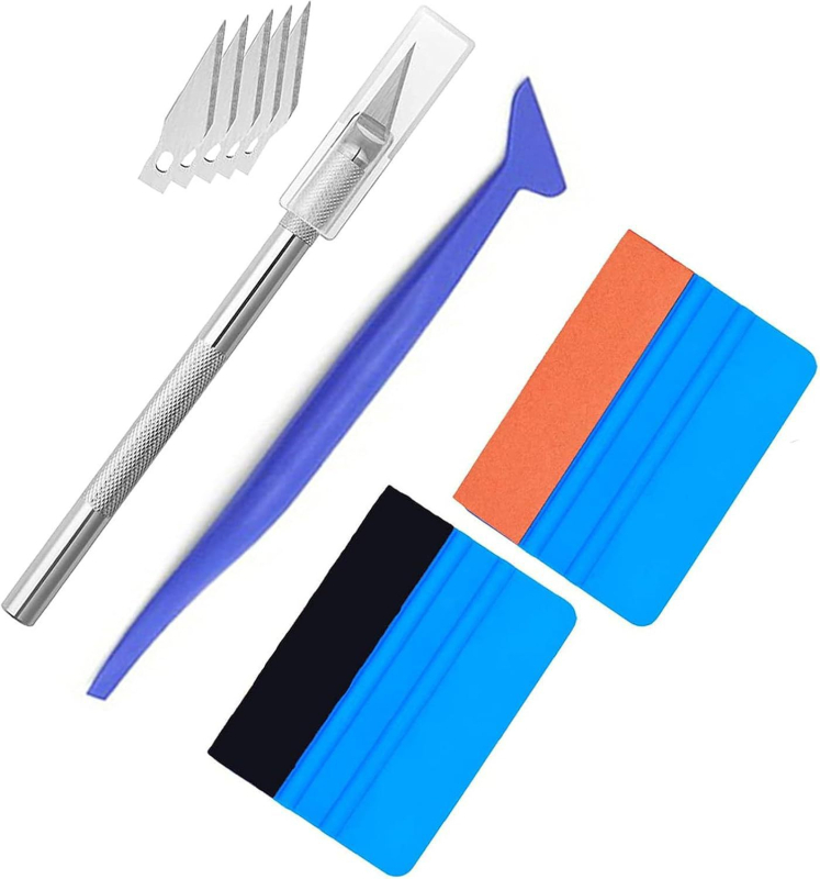 KNS Instrument de finisare a muchiilor foliei auto — plastic, set de 5 piese