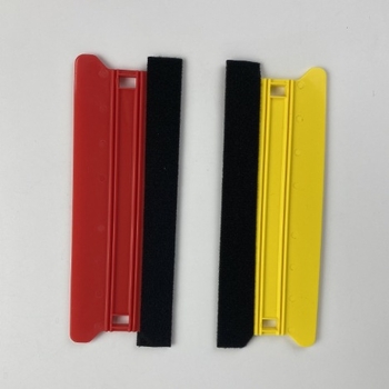 Racletă pentru folie auto, formă aripă pătrată, material ABS, Coolness