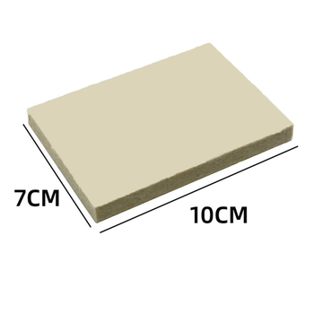 Racletă pătrată din fetru de lână pentru montaj folie auto, instrument racletă, 44 g