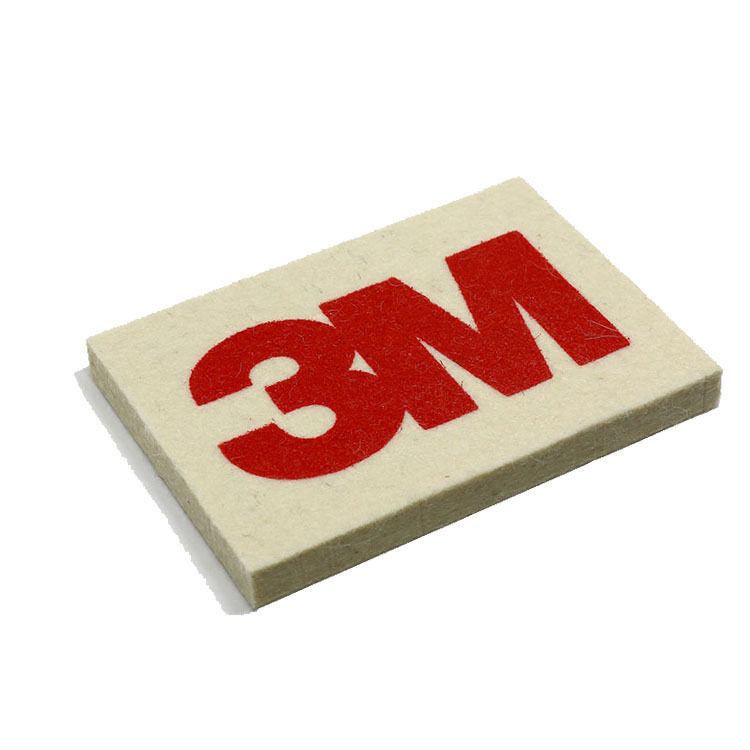 Racletă pătrată din fetru de lână pentru montaj folie auto, instrument racletă, 44 g