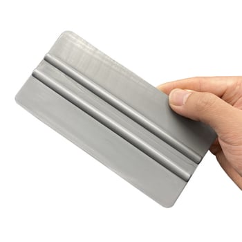 Racletă pentru folie auto, pătrată mare, din plastic — TACARO