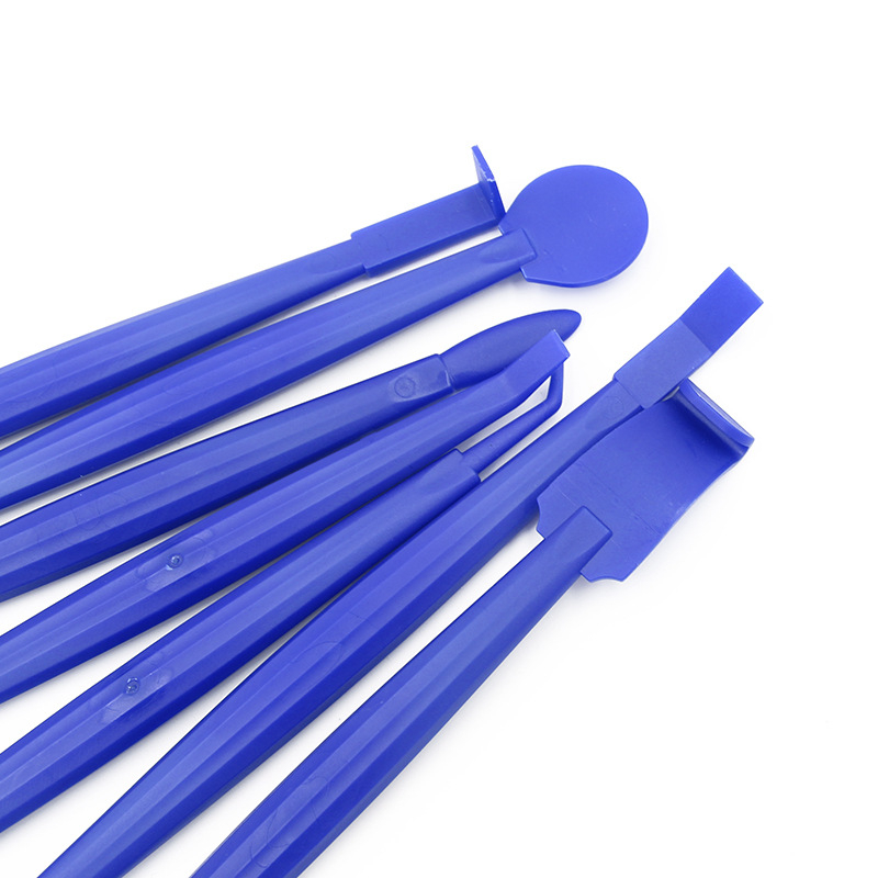 7gab komplekts automobiļu filmas uzklāšanai ar malu joslām, skrāpi un plaisu griešanas rīku