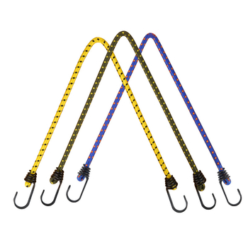 Selpa elastinė virvė aukšto elastingumo su dvigubais geležiniais kabliukais, skirta palapnėms, skalbinių linijai, stovyklavimui ir bagažo pakavimui