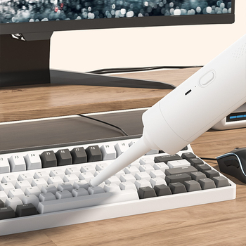 Ръчна безжична прахосмукачка за кола – безчетков мотор, безжично захранване, 7.4V, 90W, 11000Pa всмукване