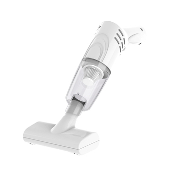 Безжичен ръчен вакуум за премахване на акари - преносим сух прахосмукач с плосък накрайник и глава за акари, вградена батерия 1000-1600 mAh, USB захранване, всмукване 4100-5000 Pa, 16 W, до 1 ч работа