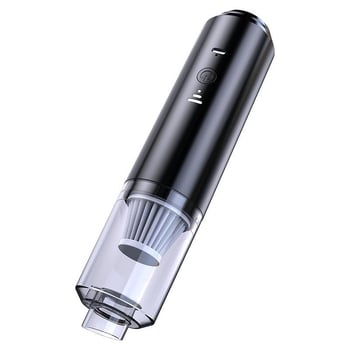 Портативна автомобилна прахосмукачка 2-в-1: всмукване и духане, мини размер, 36V, 50W, 2600Pa, безжично презареждаема