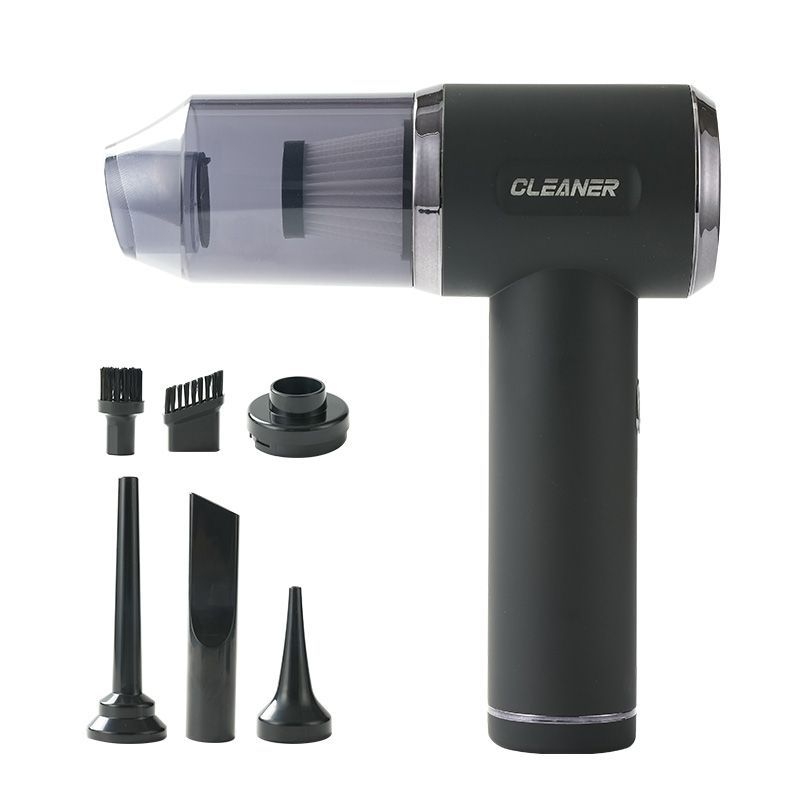 Вакуум за автомобил, безжичен, преносим, ръчен, 60W, 11000 Pa, презареждащ се