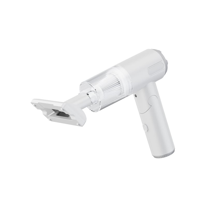 Автомобилна безжична прахосмукачка за мокро и сухо почистване, сгъваема с функция духане и всмукване (100W, USB захранване, вградена батерия 1601–2000 mAh, кутия за прах 79 ml, шум 46–70 dB)