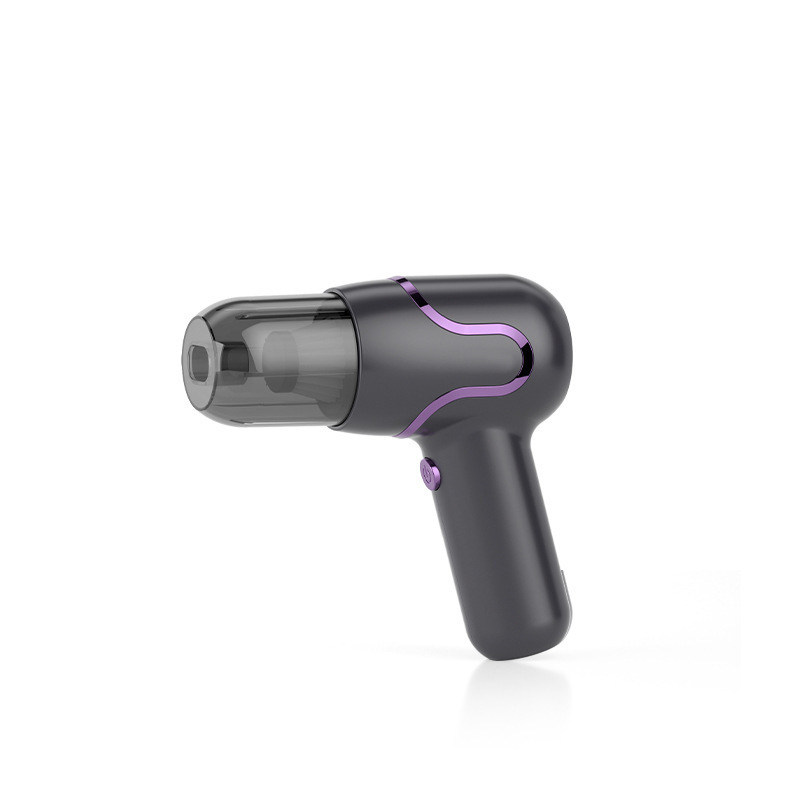 Prenosný bezdrôtový vysávač do auta s výkonným saním; ručný a kompaktný; 5 V, 35 W, 5500 Pa, nabíjateľný