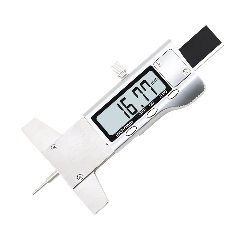 Ninth World digitalni kaliper za dubinu gazećeg sloja gume, 0–25 mm, cijeli metal