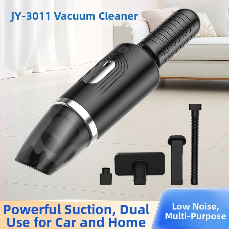 JY-3011 Bezvadu rokas automobiļu putekļsūcējs, USB barošana, 40 W, sūkšanas jauda 10.1–15 kPa, iekšējā akumulatora jauda 1601–2000 mAh, putekļu tvertne, sausais tīrīšana, Xiaojieshen birstes galva