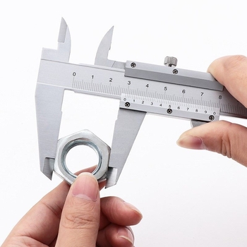 Unique цифров штангенциркул с дълбочинно измерване, измерване на вътрешни жлебове, неръждаема стомана, висока прецизност