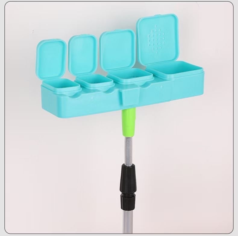 Magnetski držač kutije mamaca – univerzalna kutija za uranjanje mamaca za pecanje, plastika, proizvedeno u Kini