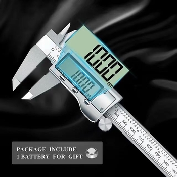 Luxurious blade Elektronički digitalni mjerni kaliper, metalno kućište, nehrđajući čelik