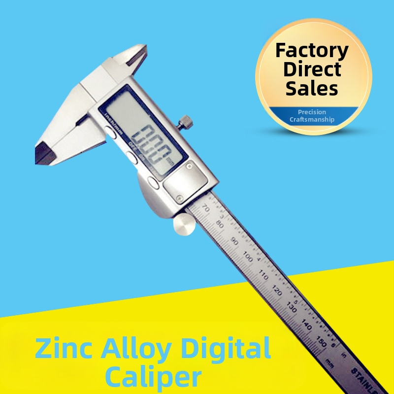 Digitālais mērinstruments ar metāla korpusu precīzai mērīšanai