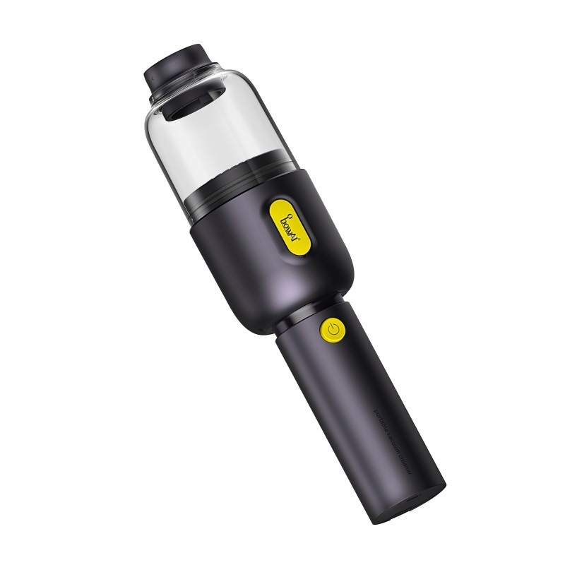 Безжична прахосмукачка за автомобил, ръчна, всмукване 2100–3000 Па, вградена батерия ≤500 mAh, автономия 1–3 ч, шум <36 dB, контейнер за прах