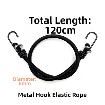 Sujungimo juosta su latekso šerdimi ir polipropolenu, 40 kg apkrova, reguliuojamas ilgis, prekinis ženklas Risheng, krovinio tvirtinimui