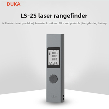 Laserski mjerač udaljenosti, ručni infracrveni mjerni uređaj, model W10+LS-2S, Duke