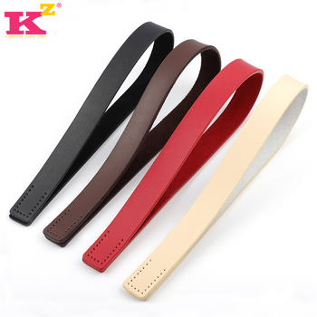 Remen za rame od prave kože, dvostruka teleća koža, debljina oko 4 mm, jednobojan, dizajn šavova niti