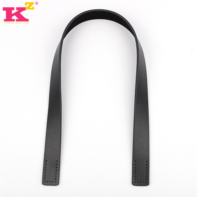 Remen za rame od prave kože, dvostruka teleća koža, debljina oko 4 mm, jednobojan, dizajn šavova niti