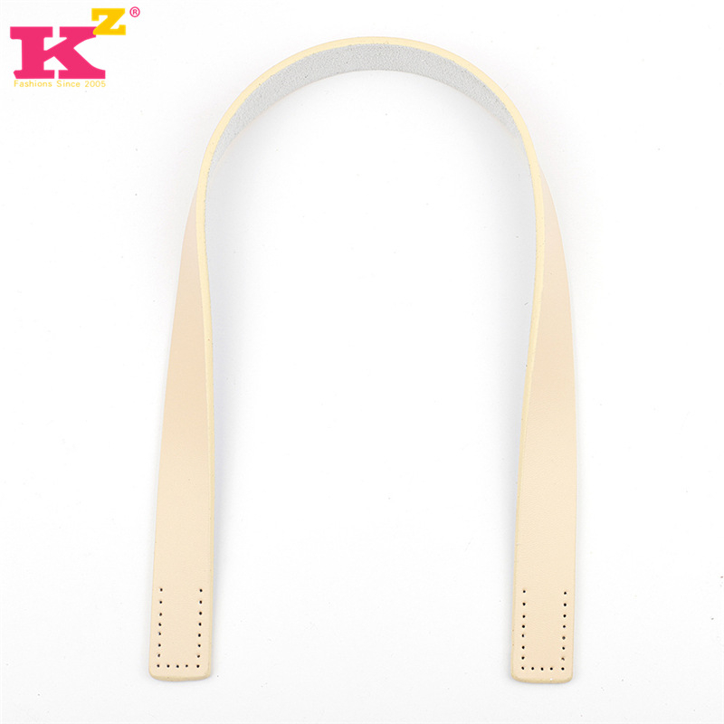 Remen za rame od prave kože, dvostruka teleća koža, debljina oko 4 mm, jednobojan, dizajn šavova niti