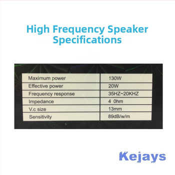 TP-066 autový tweeter pre A-stĺpec, 4 Ω, 130 W, 35 Hz–20 kHz