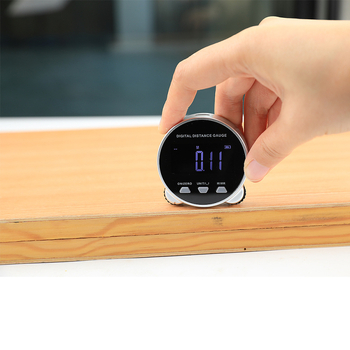 MAKLE Електронна ролкова измервателна лента с цифров дисплей за радиуси на цилиндрични повърхности – многофункционален измервателен инструмент