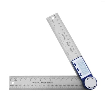 Електронен дигитален ъгломер с дисплей, висока прецизност, универсален и многофункционален инструмент за дърводелство
