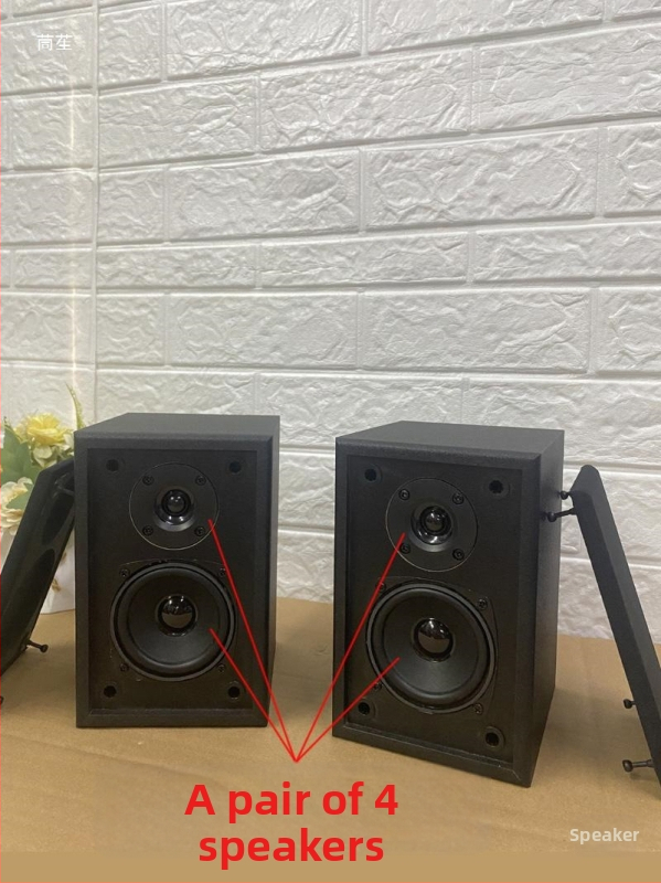 Sistem de difuzoare pasive din lemn cu interfață AV, 2 canale