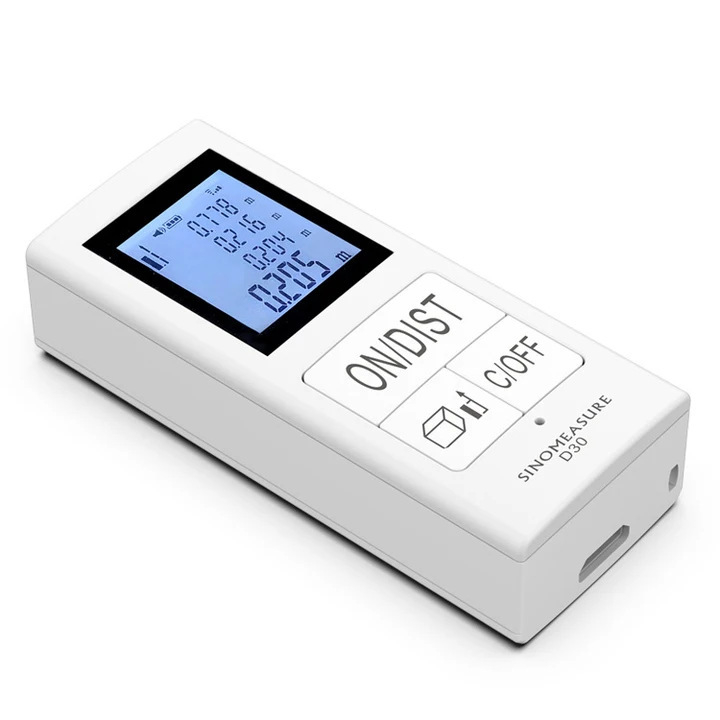 Láser távolságmérő, távolságmérő sorozat, 30 m hatótávolság