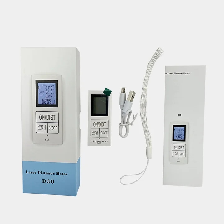 Láser távolságmérő, távolságmérő sorozat, 30 m hatótávolság